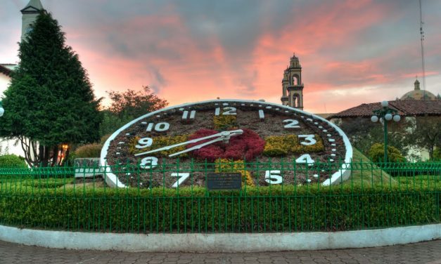 Vísita en Zacatlán: El Reloj Floral